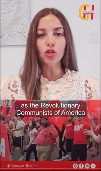 300 COMUNISTAS MARCHAN EN FILADELFIA