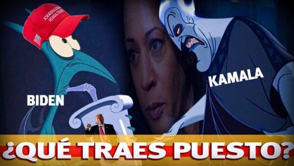 Biden se prueba una Gorra de Trump (Humor)