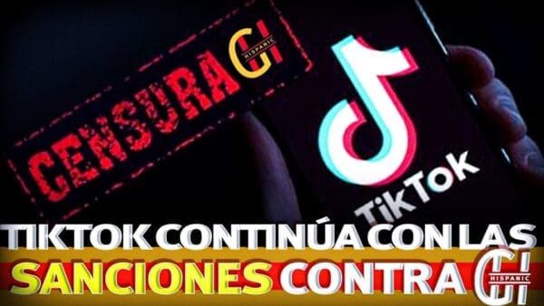 TikTok suspendió la cuenta de Gateway Hispanic durante 30 días, alegando infracciones a sus normas