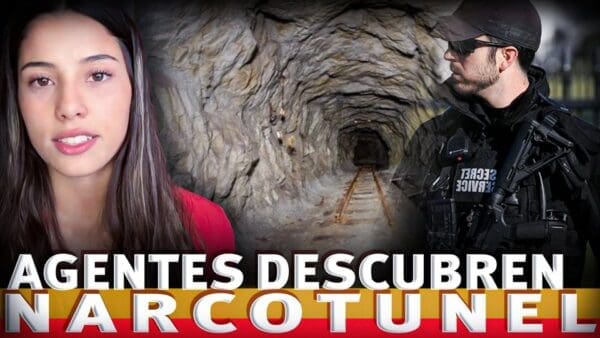 Agentes (USA) descubren Túnel narco utilizado para contrabandear drogas y personas