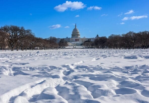 Washington,Dc,,Usa,,January,6,,2025,Flags,At,Half-staff,For