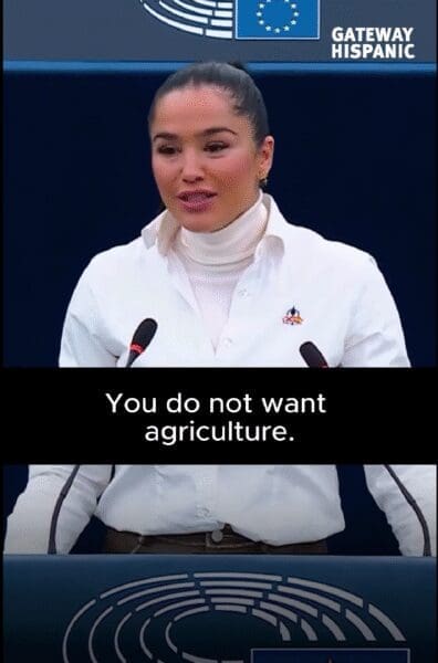 Mireia Borras ‘It is a death sentence for the countryside’.