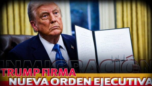 Trump firma una orden ejecutiva que permitirá enviar inmigrantes ilegales a un centro de Guantánamo