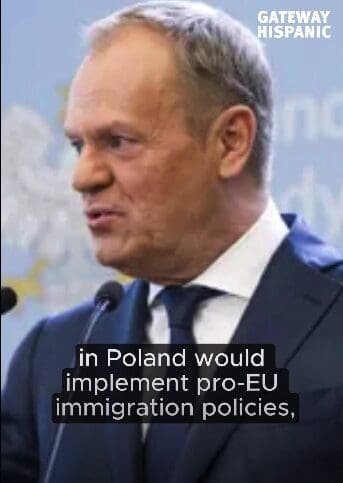 Donald Tusk in Poland would implement pro-EU immigration policies