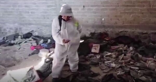 More images of the extermination macrocenter with three crematoriums found in Jalisco.