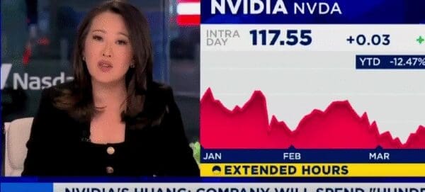 The NVIDIA CEO has announced his company will invest "hundreds of billions" of dollars on American-made chips