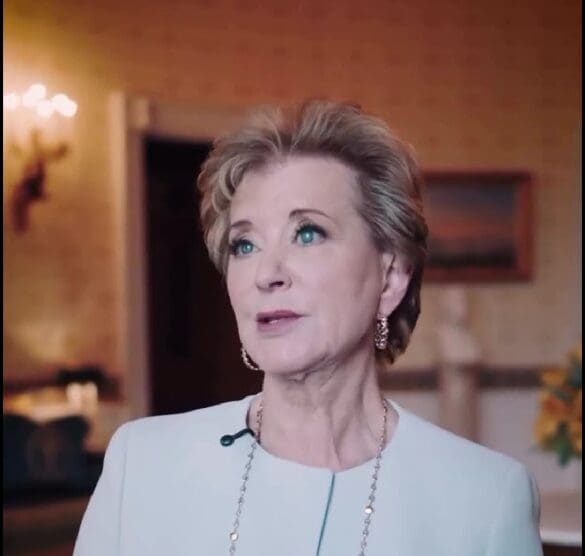 ‘Linda McMahon, you're in charge of something so important and you'll do a fantastic job.’