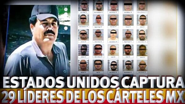 Estados Unidos logró una victoria significativa al capturar a 29 líderes de cárteles mexicano