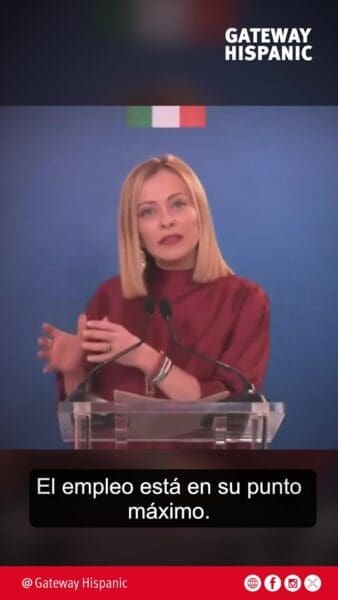 Meloni: 'The left predicted I would destroy Italy, but they were wrong.'