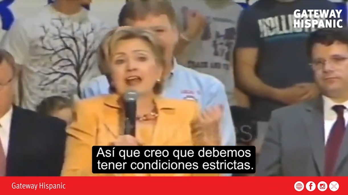 Hillary Clinton Proposes “Conditions” for Immigrants: A Populist Recipe Confusing Justice with Punishment