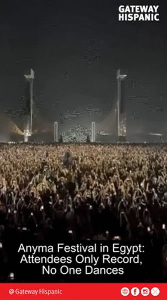 Anyma Festival in Egypt: Crowd Records, But No One Dances