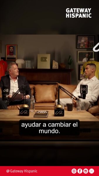 Cristiano Ronaldo on Trump: 'He is one of the people who can help change the world'