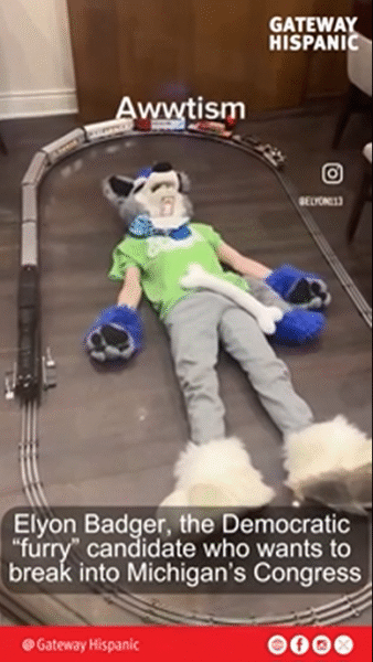 Elyon Badger: The Democratic “Furry” Candidate Who Symbolizes the Radical Direction of the Party in Michigan