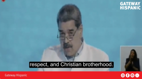 Maduro Speaks of God and Peace While Venezuela Remains Mired in Crisis and Authoritarianism