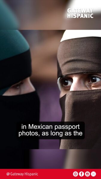 Mexico allows the use of the hijab in the Mexican passport photo