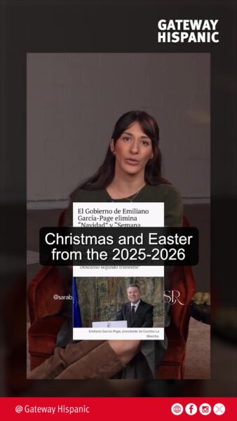 Izanami Martinez: La Junta de Castilla sustituye ‘Navidad’ y ‘Semana Santa’ por  ‘Descanso’
