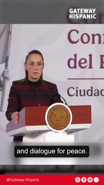 Claudia Sheinbaum responds to Trump about Venezuela: Hugs, not bullets to the narco-state