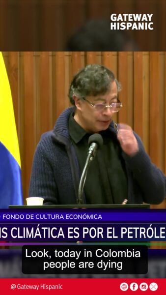 The narco-tyrant Gustavo Petro, on corruption and the lack of medicines in Colombia