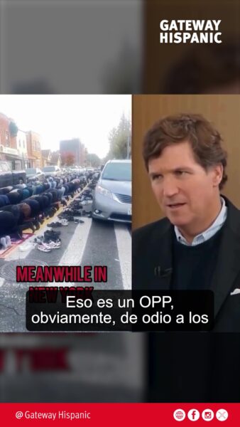 Tucker Carlson says the problem of the invasion of Islam has been exaggerated and that it is an OPP
