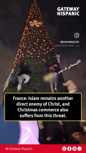 Islam remains another direct enemy of Christ; and Christmas commerce also suffers from this threat
