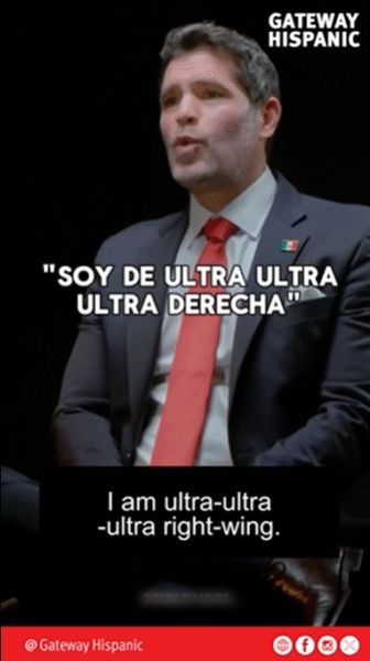 Eduardo Verástegui reafirma su postura: “Soy ultra derecha” y defiende los valores conservadores