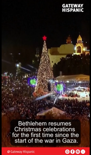 Bethlehem Restores Christmas Spirit After Gaza War Halt