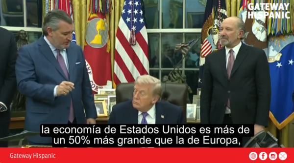 Ted Cruz explains to Trump why the AI race will define global leadership and values