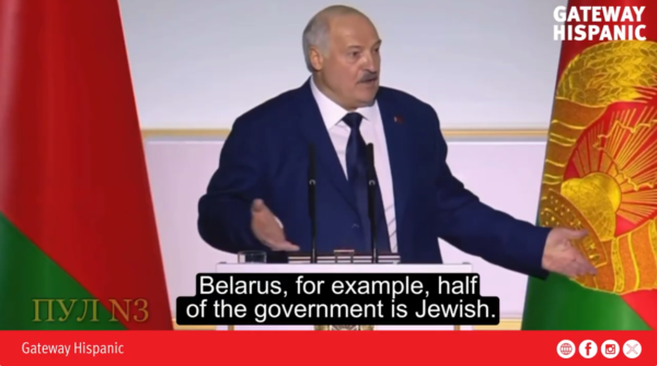 Lukashenko Rejects Accusations of Antisemitism and Challenges the International Narrative