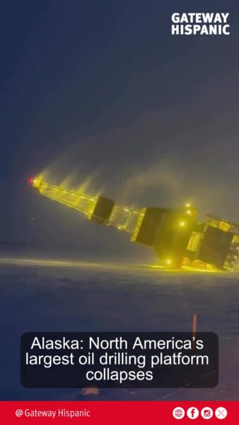 Alaska: North America's Largest Oil Drilling Platform Suffers Catastrophic Collapse in the Arctic