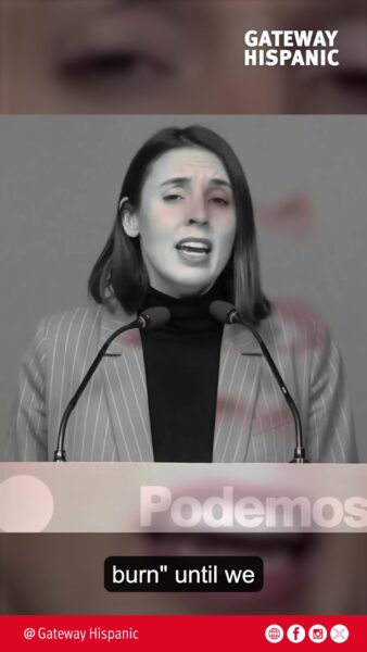 Irene Montero "Lo del PSOE con la vivienda no tiene perdón, las calles tienen que arder" (VIDEO)