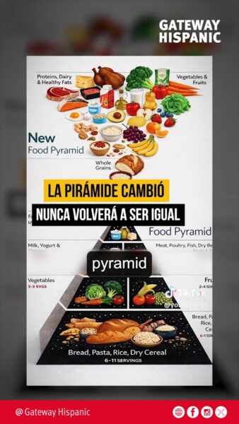 Estados Unidos, de la mano de RFKJR cambió la pirámide alimenticia
