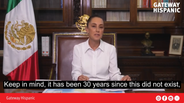 Sheinbaum arremete contra Trump mientras evade la crisis de seguridad en México (VIDEO)