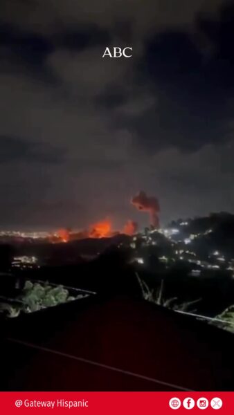 Fuertes explosiones sacuden Caracas (Venezuela) y aparecen aviones sobrevolando en medio de las tensiones con EE.UU.