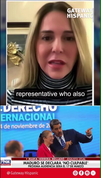 María Herrera Mellado: "Maduro and Cilia Flores know that bail is practically impossible."