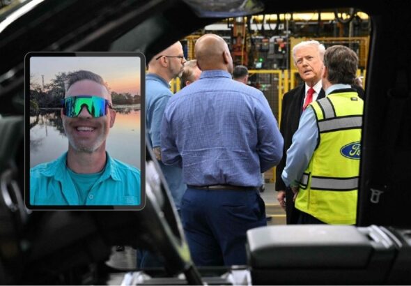 trabajador-de-ford-auto-es-suspendido-tras-gritarle-obscenidades-al-presidente-trump-ahora-insiste-en-que-es-vctima-de-represalia-poltica-y-est-recaudando-dinero-en-gofundme