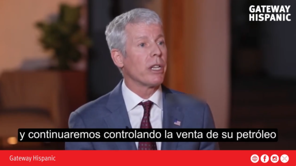 U.S. Secretary of Energy Says Washington Will Control Venezuelan Oil Sales (VIDEO)