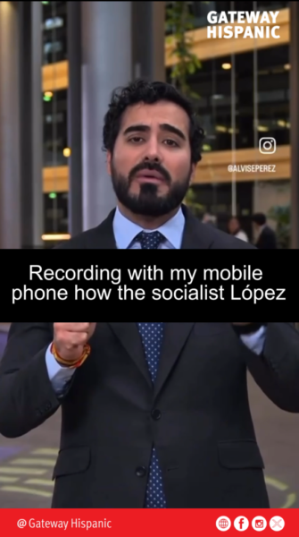 Alvise Pérez denuncia sanción en el Parlamento Europeo y acusa censura política (VIDEO)