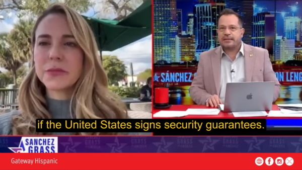 María Herrera Mellado Says Ukraine Sees Opportunity for Peace Under Trump’s Leadership (VIDEO)