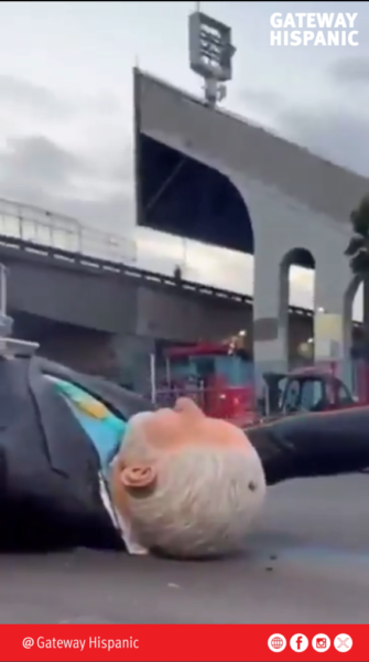 Caída de estatua de Lula en Carnaval desata celebraciones y críticas al gobierno (VIDEO)