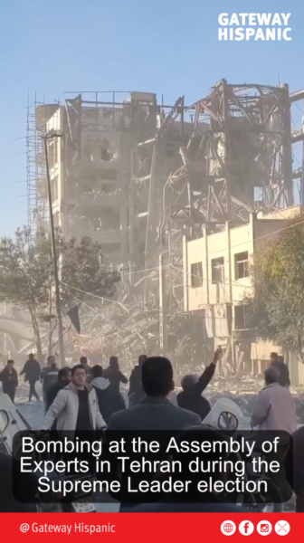 Explosion During Assembly of Experts Session in Tehran Amid Supreme Leader Election (VIDEO)