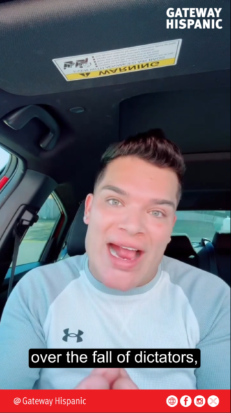 José Morales lanza fuerte mensaje contra el comunismo y en defensa de Donald Trump (VIDEO)