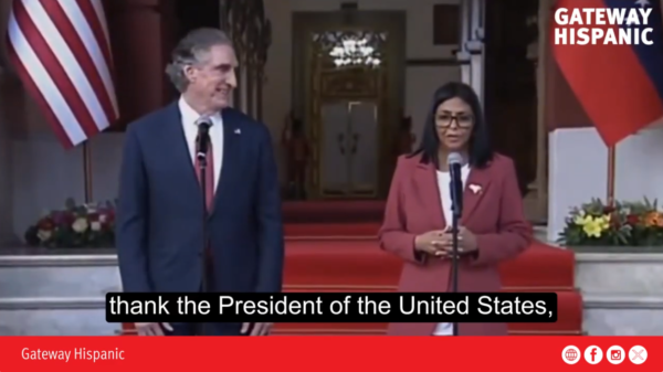 Delcy Rodríguez seeks “friendship” with U.S. and Trump in controversial diplomatic shift (VIDEO)