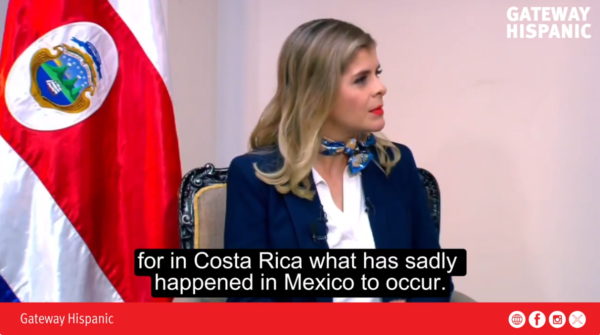 Presidenta electa de Costa Rica advierte que no seguirá el camino de México en seguridad