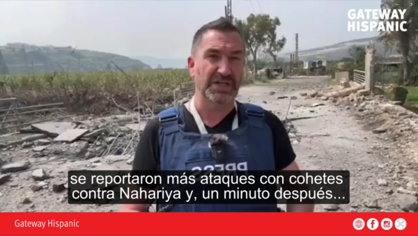 Journalist Steve Sweeney Survives Rocket Impact During War Zone Coverage (VIDEO)