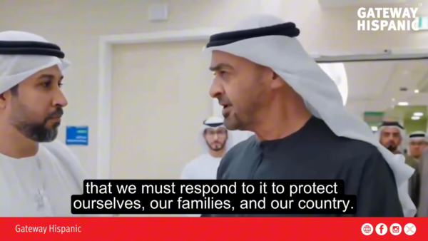 UAE President warns in wartime: “We will answer the call of duty” (VIDEO)