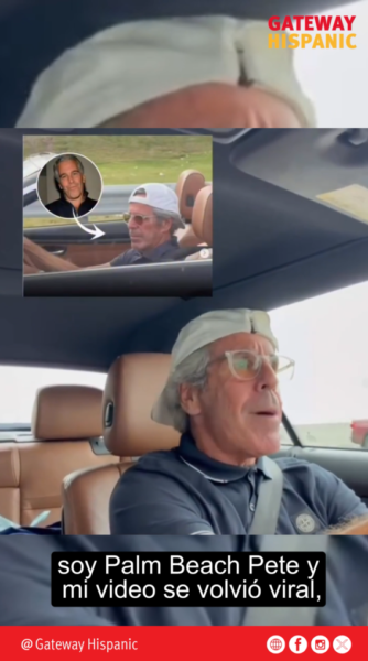 Hombre niega ser Epstein tras ola de teorías de su parecido en redes (VIDEO)