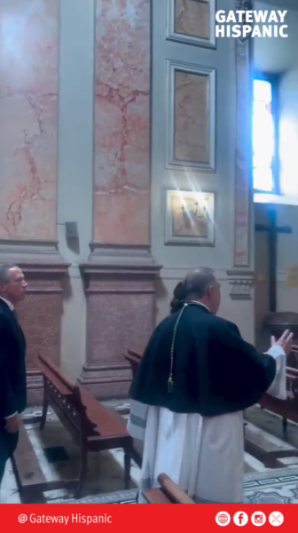 José Antonio Kast inicia su mandato con visita a la Catedral de Santiago (VIDEO)