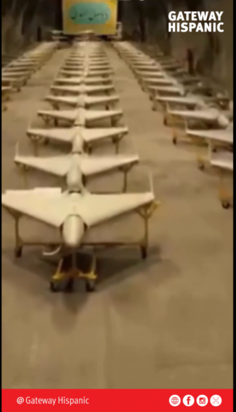 Iran unveils network of underground tunnels housing military drones (VIDEO)