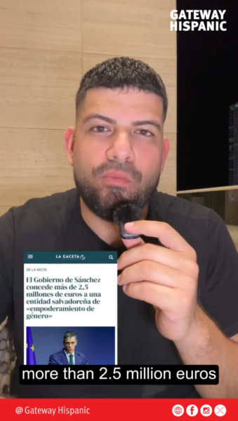 Financiamiento español a ONG en El Salvador desata debate sobre influencia ideológica (VIDEO)