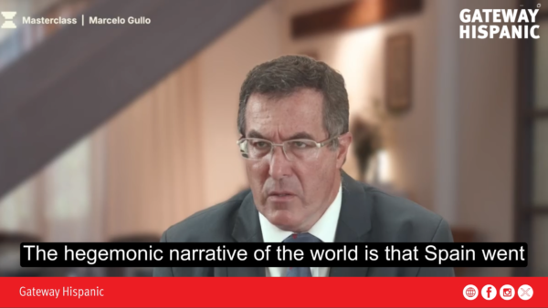 Marcelo Gullo cuestiona la “leyenda negra” y el relato histórico sobre España (VIDEO)